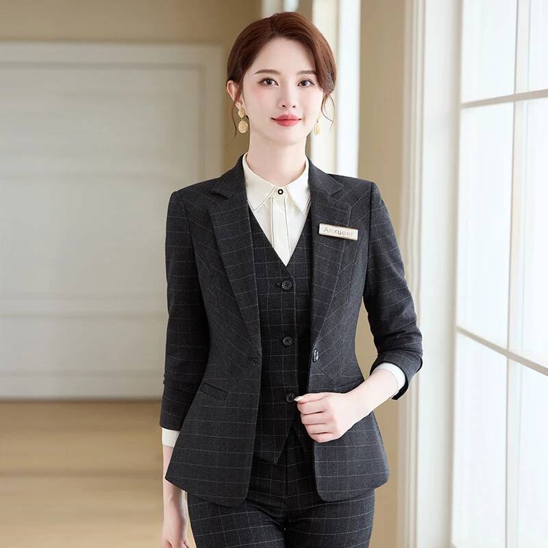 High Quality Fabric Autumn Win - Women'S Formal Wear Pantsuits review and price