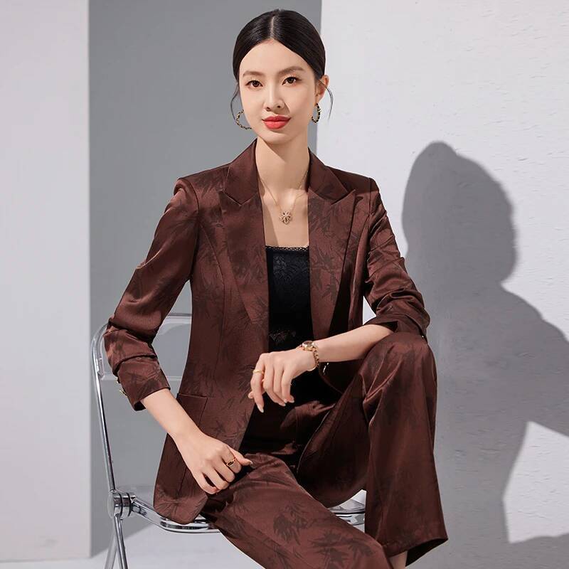 High Quality Fabric Formal Pan - Women'S Formal Wear Pantsuits review and price