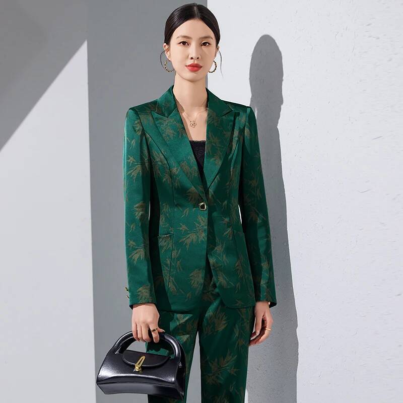 High Quality Fabric Formal Pan - Women'S Formal Wear Pantsuits review and price