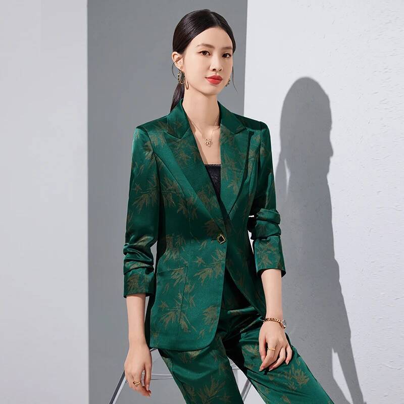 High Quality Fabric Formal Pan - Women'S Formal Wear Pantsuits review and price