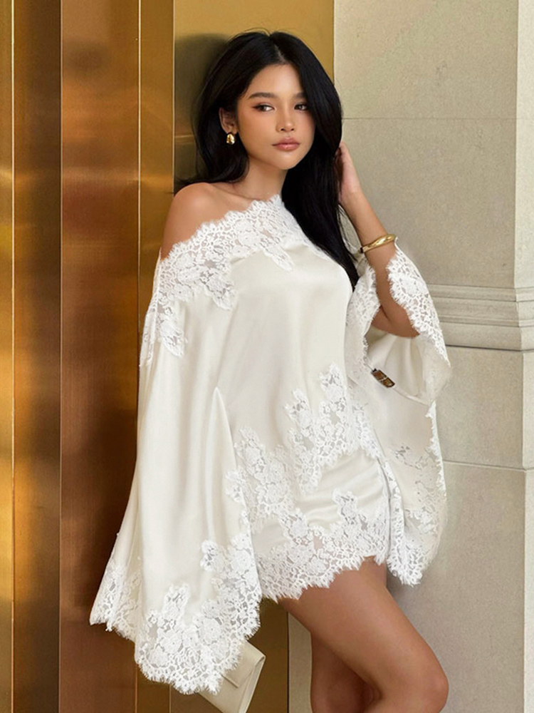 Elegant Lace Patchwork Women's - Women Formal Wear For Summer review and price
