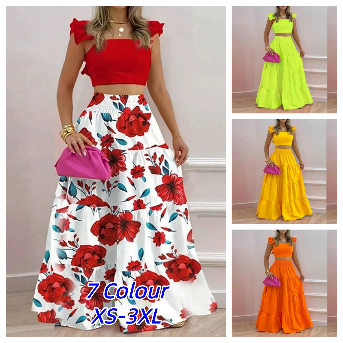 Skirt Y2k Two Piece Set Womans - Women Formal Wear For Summer review and price