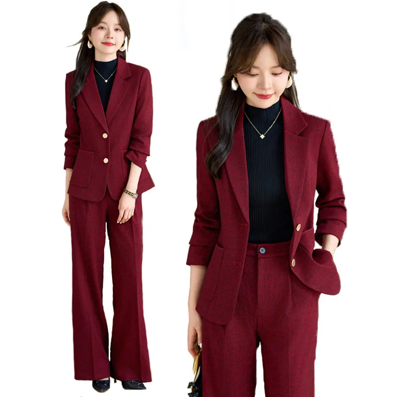 Pop High Quality Fabric Velvet - Women'S Formal Wear Pantsuits review and price