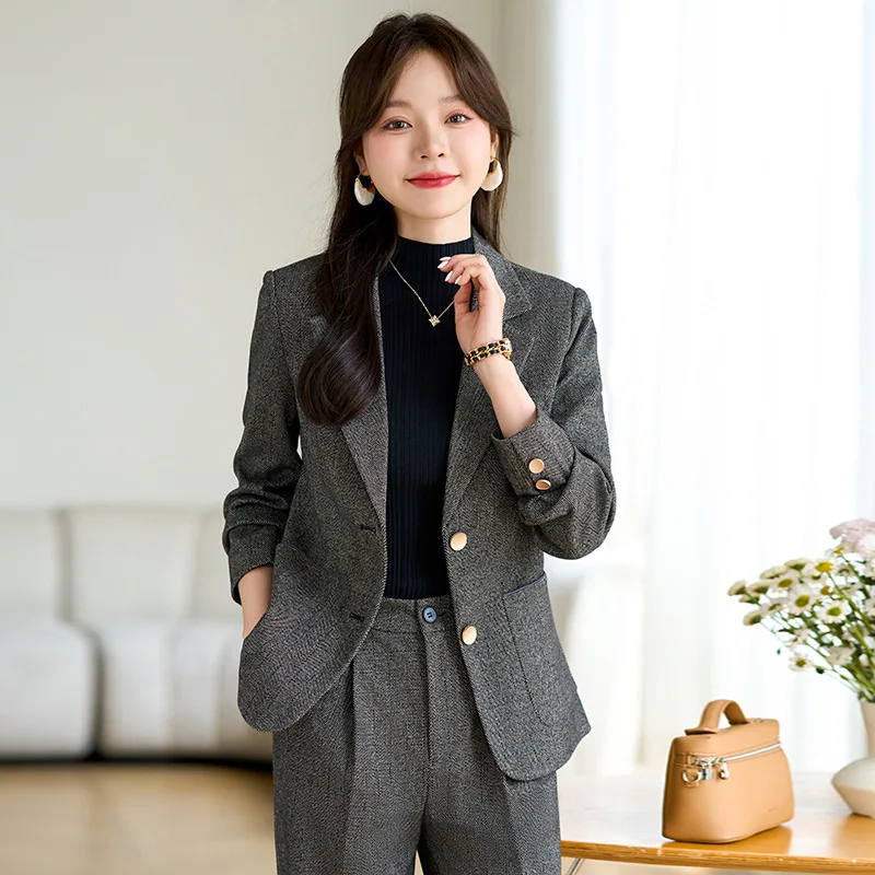 Pop High Quality Fabric Velvet - Women'S Formal Wear Pantsuits review and price