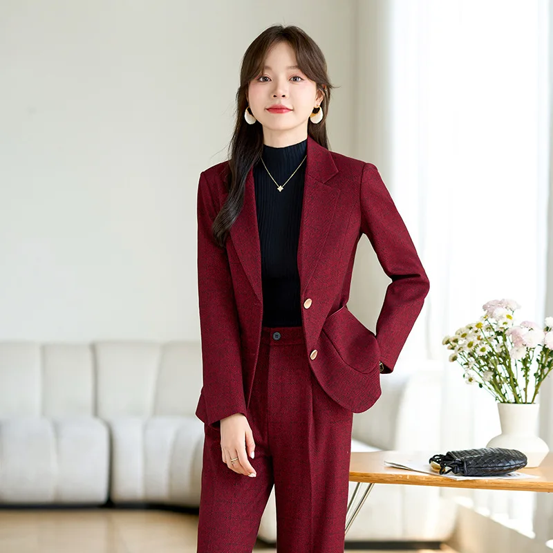 Pop High Quality Fabric Velvet - Women'S Formal Wear Pantsuits review and price