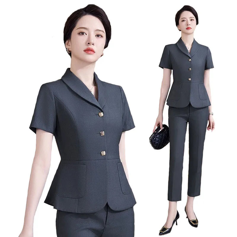 Pop 2024 Summer Formal OL Styl - Women'S Formal Wear Pantsuits review and price