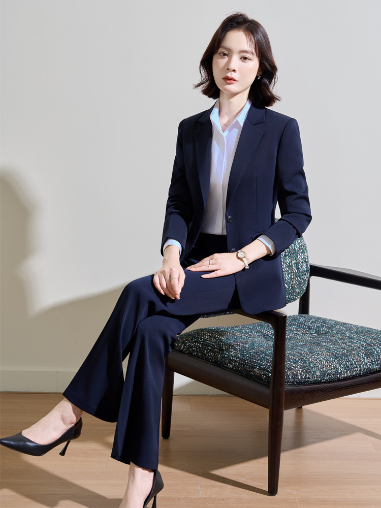 Navy blue professional suit fo - Women'S Formal Wear Pantsuits review and price