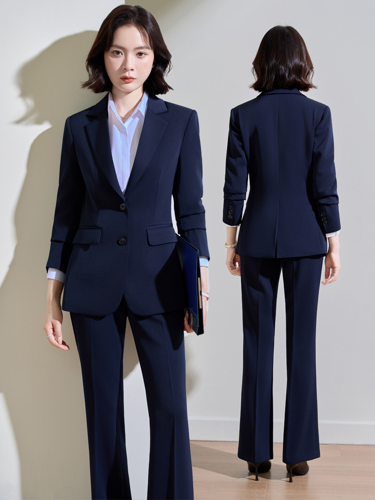 Navy blue professional suit fo - Women'S Formal Wear Pantsuits review and price