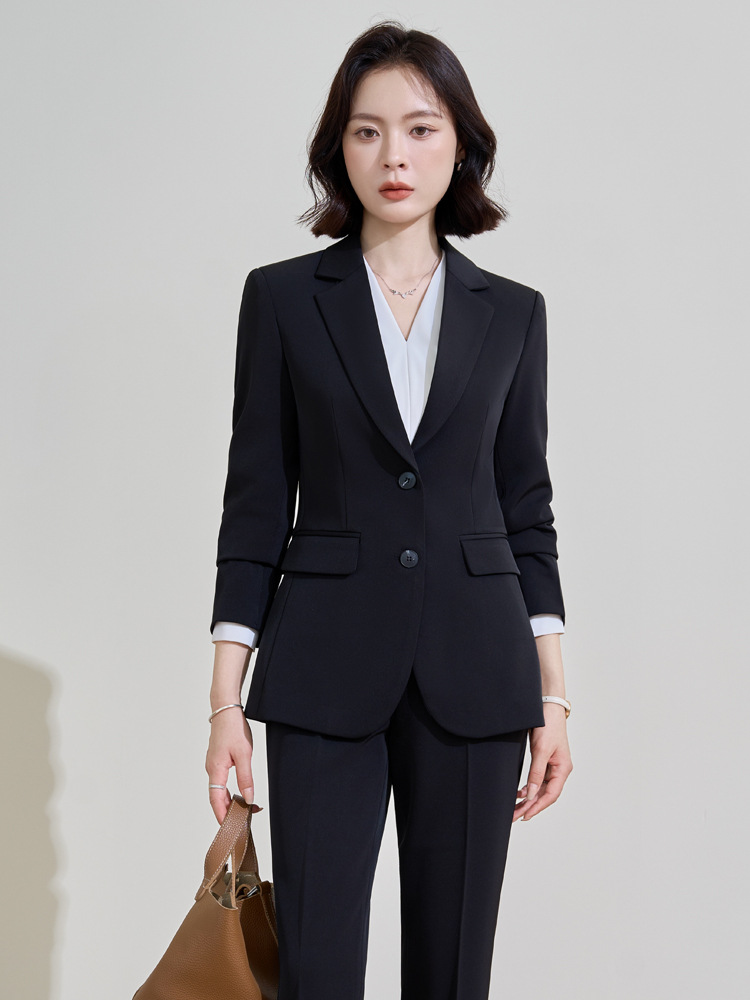 Navy blue professional suit fo - Women'S Formal Wear Pantsuits review and price